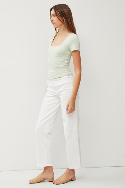Basic Square Neck Top