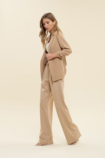 Ruched Blazer