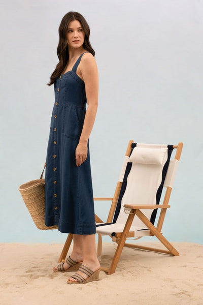 Chambray Maxi Dress