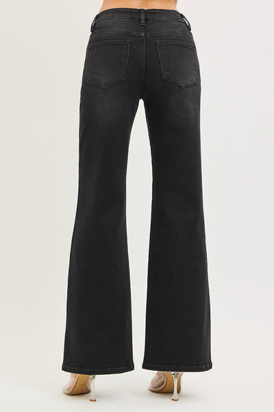 High Rise Black Jeans