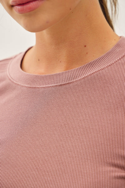 Ribbed Crewneck Longsleeve