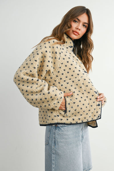 Fleece Puffer Jacket