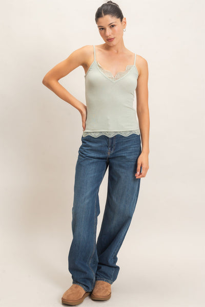 Knit Lace Cami