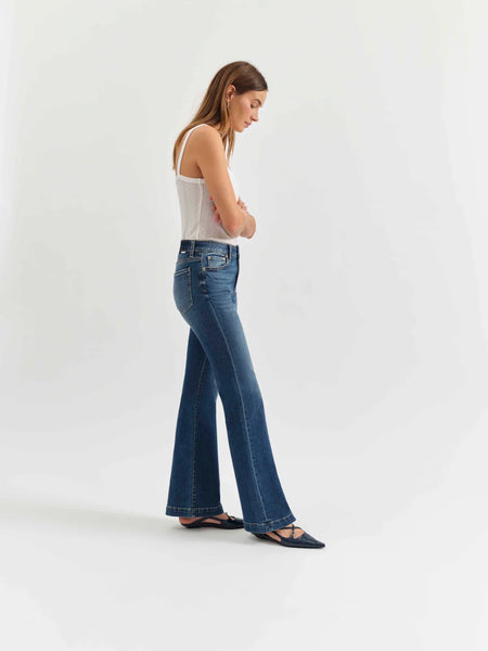 Heartbreaker Mid Rise Flare Jeans