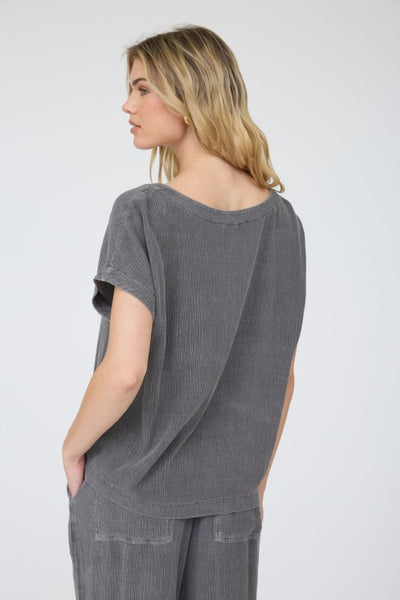 Crinkle Relaxed Top