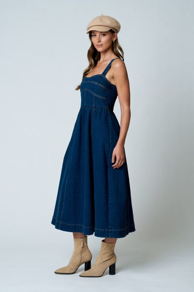 Sweetheart Corset Seam Dress