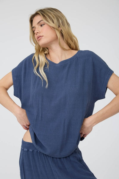 Crinkle Relaxed Top