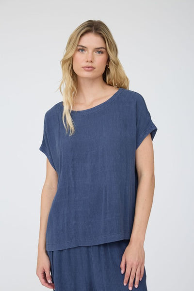 Crinkle Relaxed Top