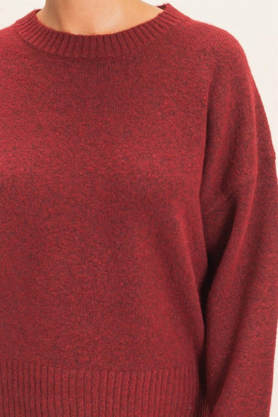 Crewneck Soft Knit Sweater