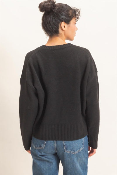 Crewneck Soft Knit Sweater