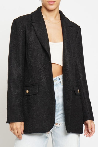 Boucle Long Blazer