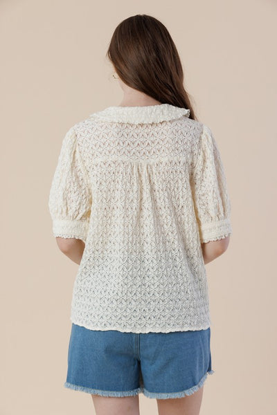 Peter Pan Collar Blouse