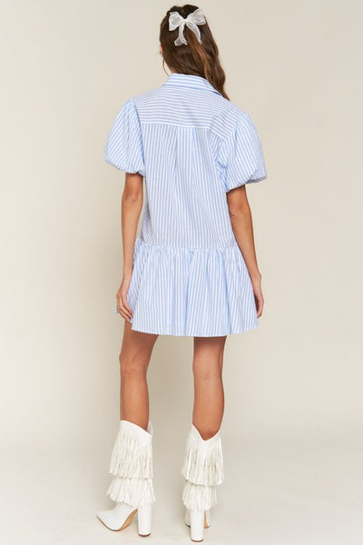 Stripe Mini Dress