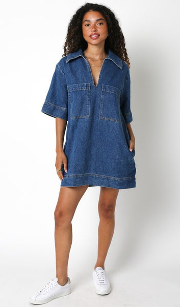 Ava Denim Dress