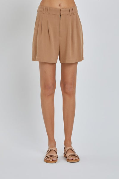 Flowy Linen Shorts