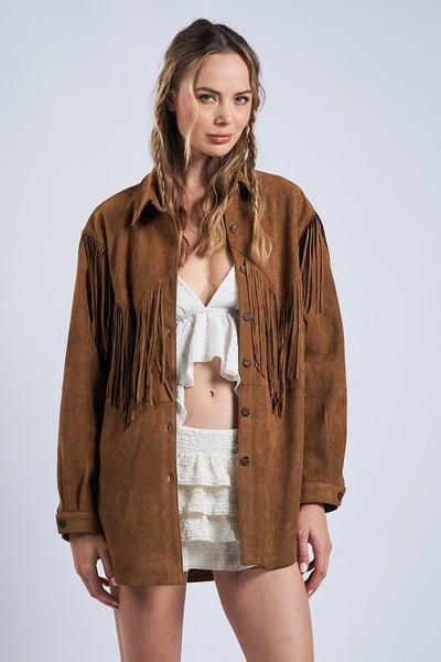 Western Style Fringe Jacket