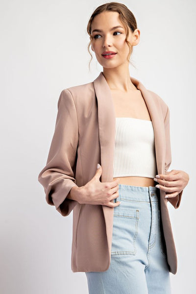 Shawl Lapel Blazer