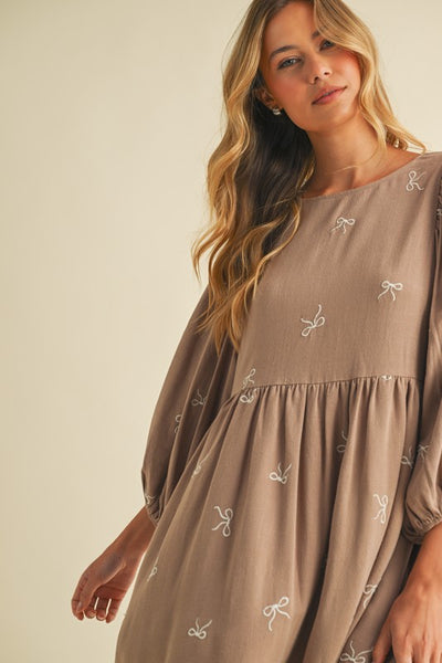 Gauze Babydoll Dress