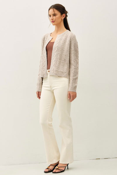 Cable Knit Cardigan