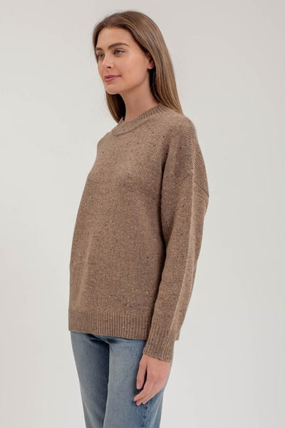 Speckle Knit Sweater